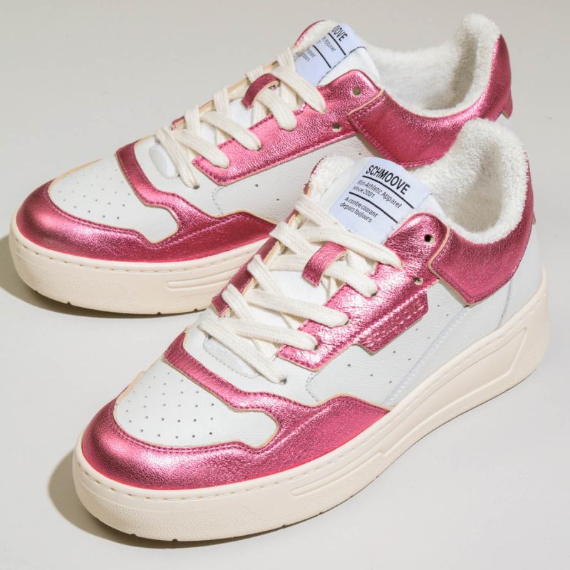 SMATCH NEW TRAINER W - SINTRA/ASTRA - BLANC CASSE/FUCHSIA